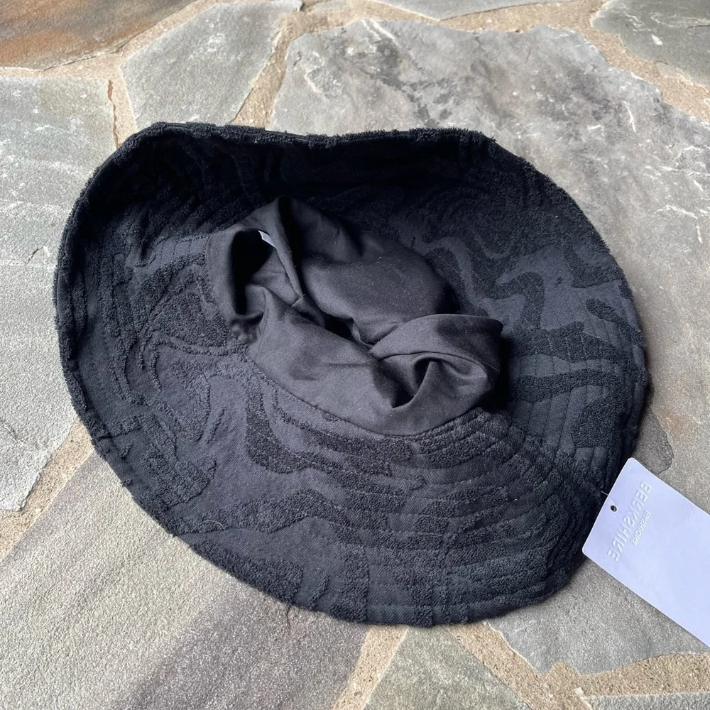 Anthropologie-Terry Cloth Bucket Hat